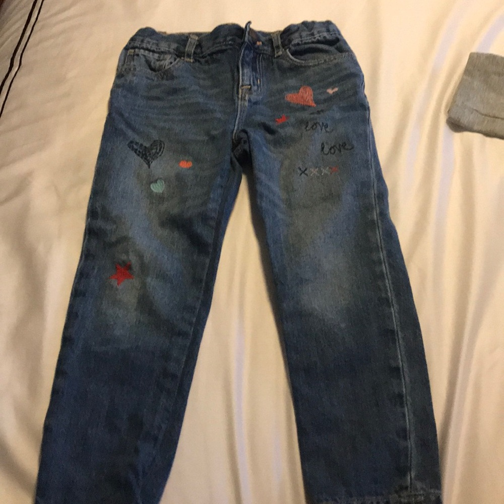 Gap girlfriend jeans size 5.